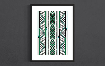 Taniko Pulse print