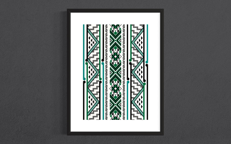 Taniko Pulse print