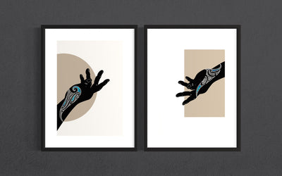 Whakakotahi print set