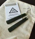 Pounamu Earrings - 4.5cm | Pair 45-07
