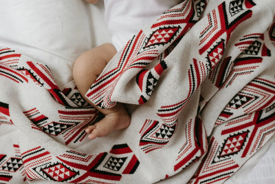 Tino Niho 100% Knitted Cotton Blanket