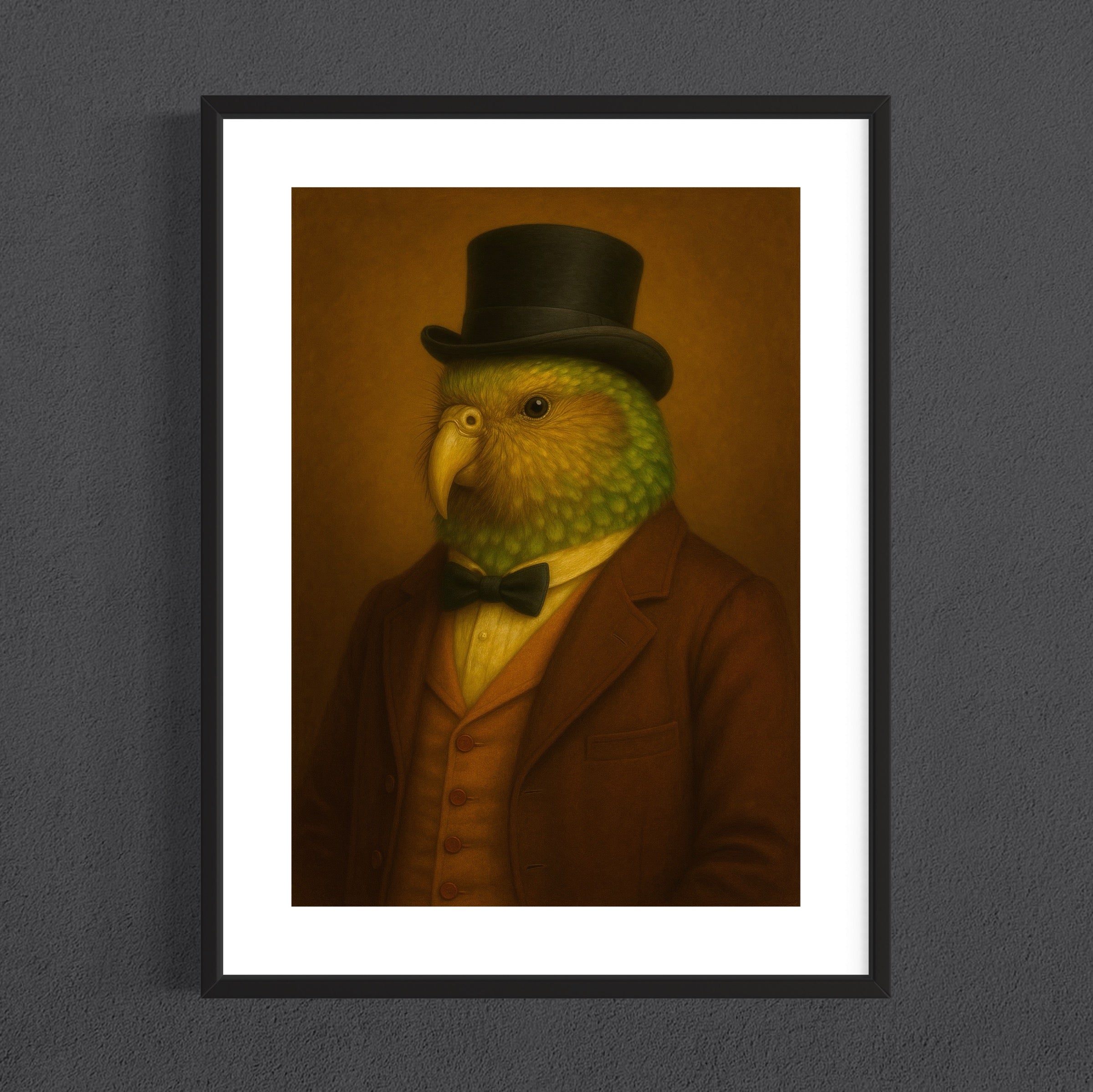 Sir Kākāpō print