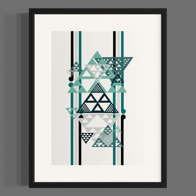 Tāniko Print