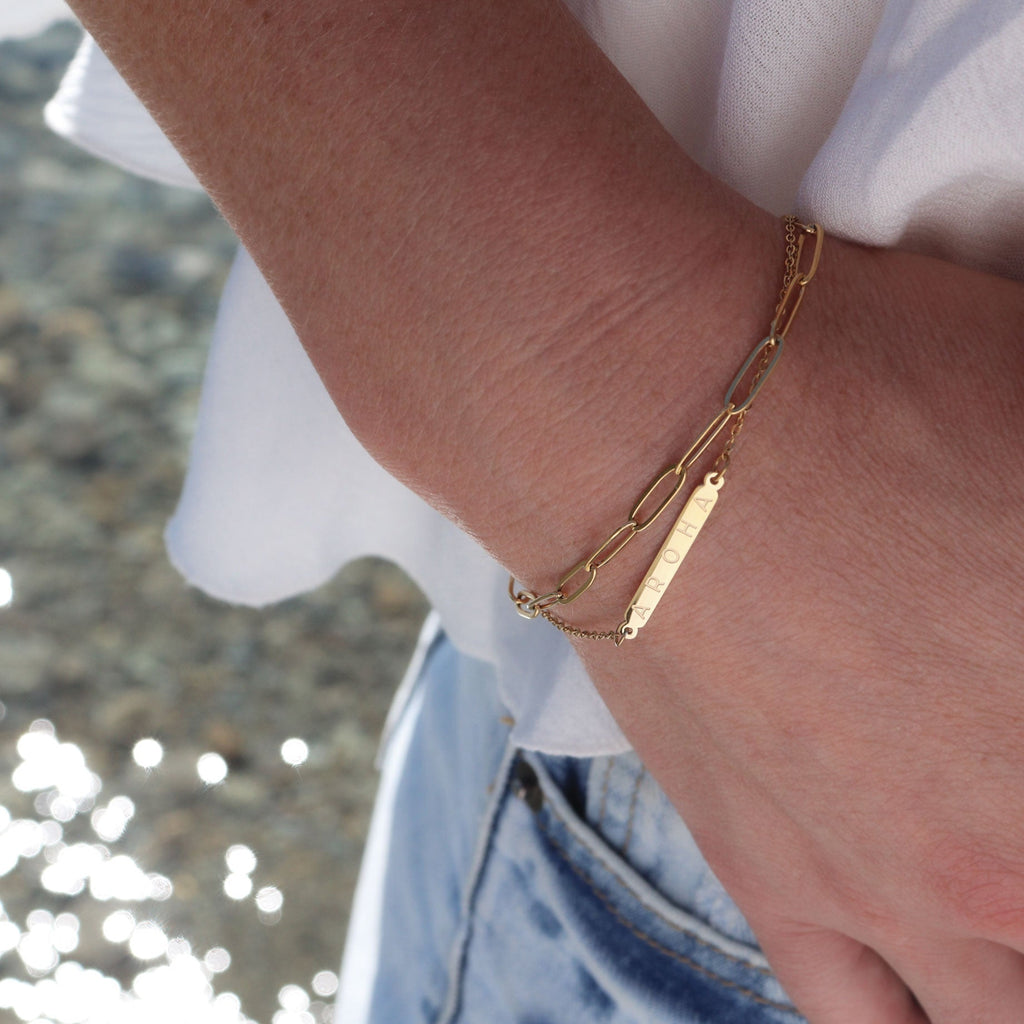 Aroha Double Chain Bracelet