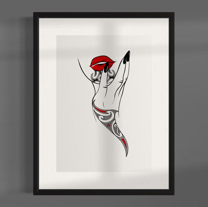 Wāhine print