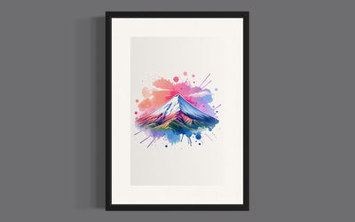 Mount Taranaki print