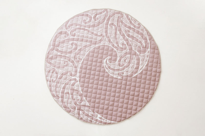 Māori Inspired Playmat | Mauve