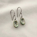 Tiny Farm Paua Shell Hook Earrings (Beachsand Stone)